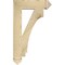 Ekena Millwork Imperial Arts & Crafts Rough Sawn Bracket, Douglas Fir, 4"W x 18"D x 30"H BKT04X18X30IMP03RDF - alternate 3